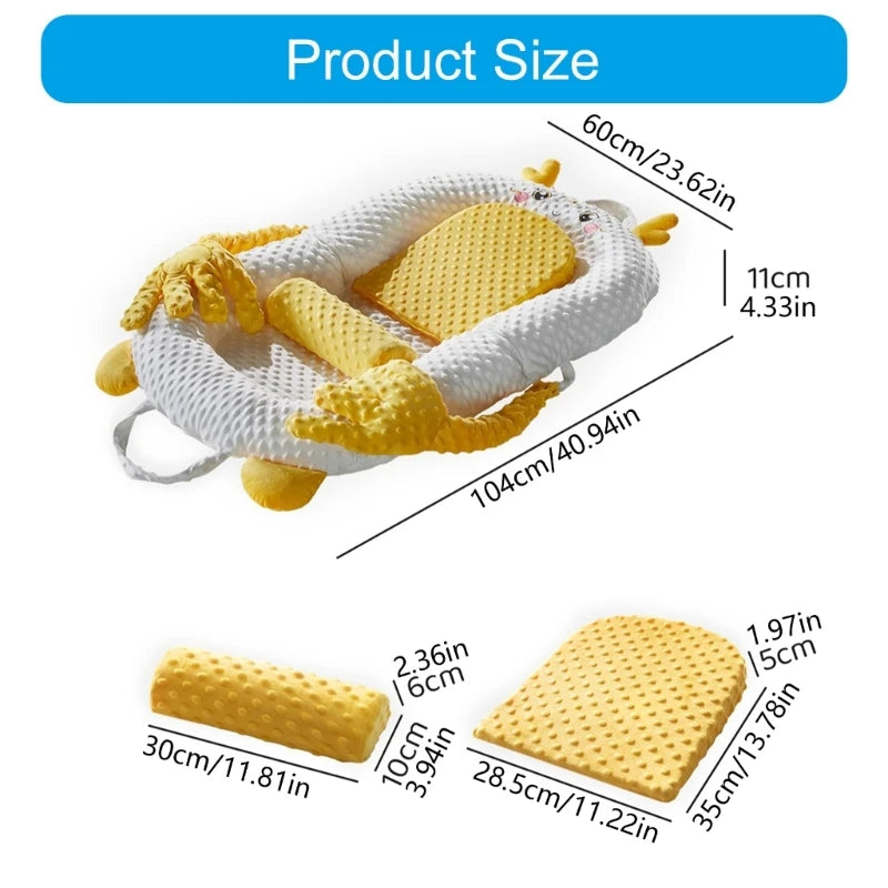 Newborn Babynest with Automatic Patting and 360° Sleep Support