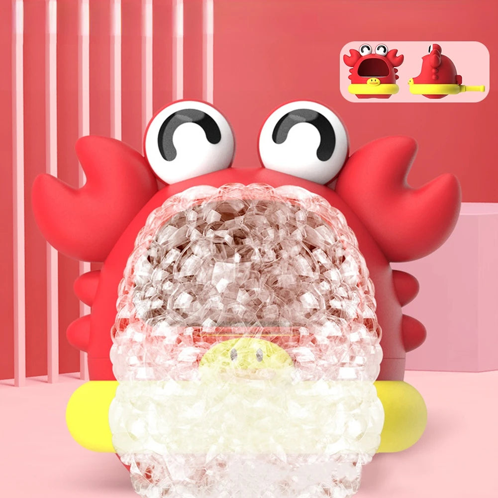 Blowing Bubble Baby Bath Toy – Shark and Crab Foam Maker