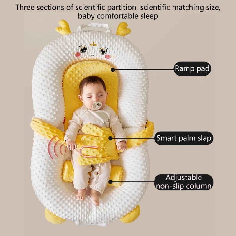 Newborn Babynest with Automatic Patting and 360° Sleep Support