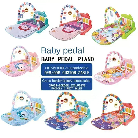 Baby Musical Pedal Piano Mat – Sensory Play Pad for Newborns 0–1 Year