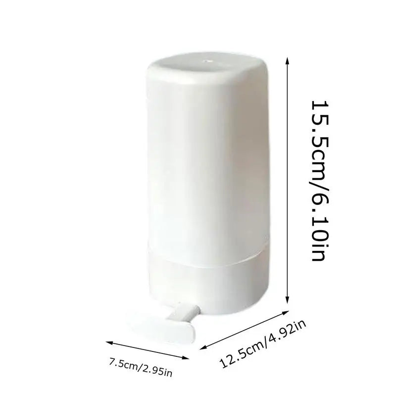 Wall-Mounted Soap Grinder with Lid – Adjustable Foamflaker Dispenser