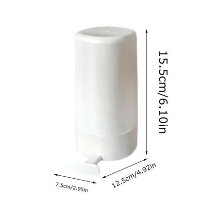 Wall-Mounted Soap Grinder with Lid – Adjustable Foamflaker Dispenser